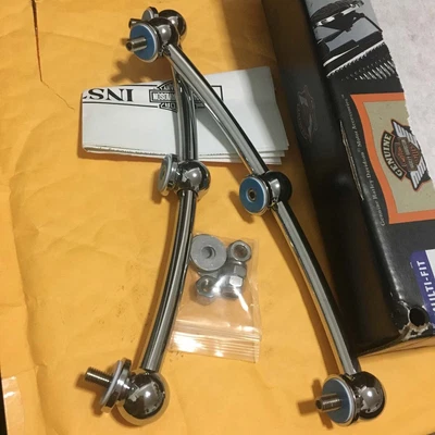 $60.04 • Buy Front Fender Rail Trim Kit For Harley Davidson FL 1949> Chrome V-Twin #91117-97